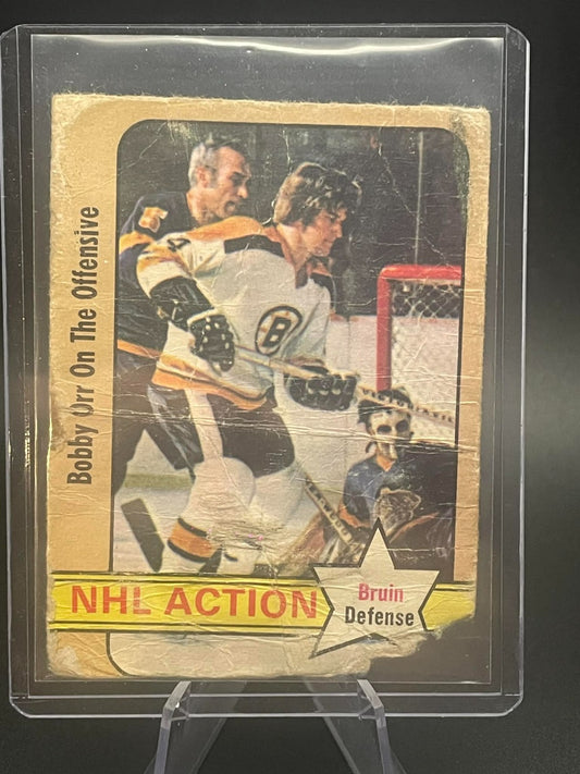 1972-73 OPC Bobby Orr All-Stars #122 Boston Bruins REF I