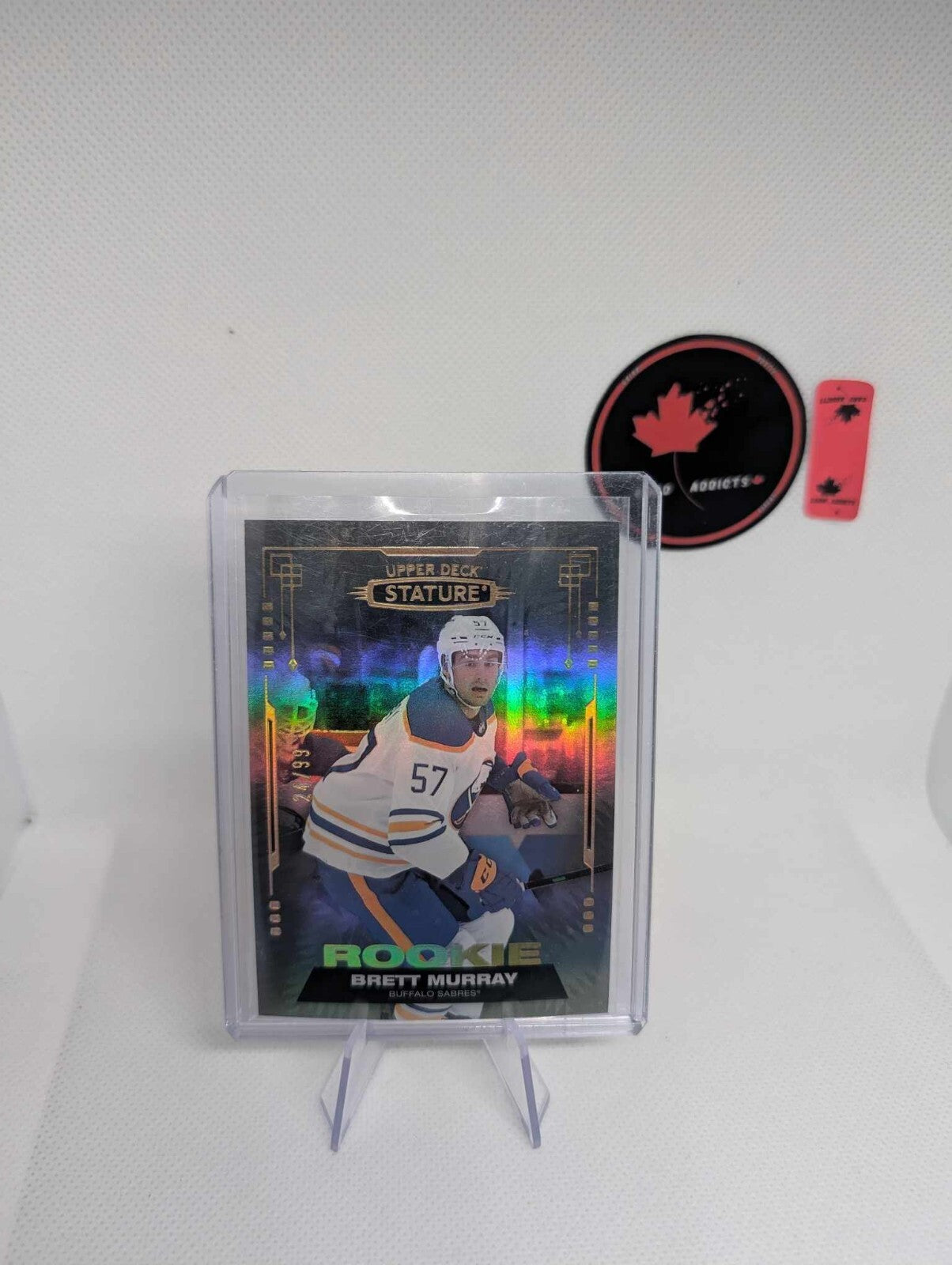 2021-22 Upper Deck Stature RC Brett Murray /99