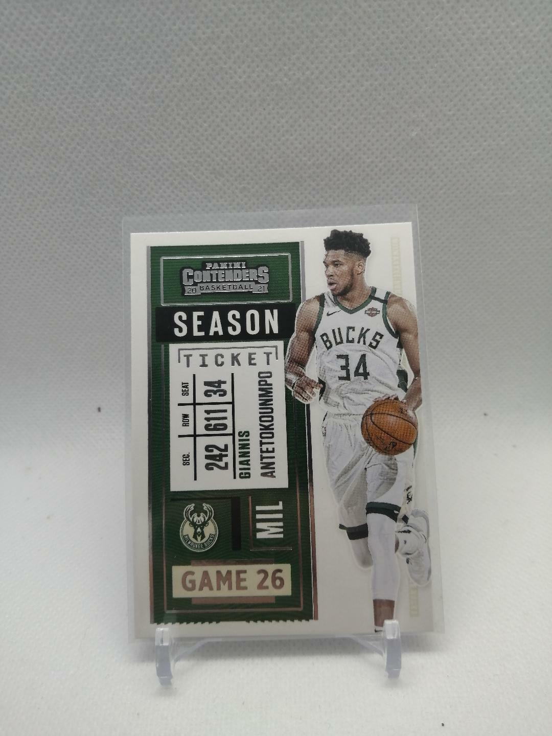 2020-21 Panini CONTENDERS BASKETBALL GIANNIS ANTETOKOUNMPO #99