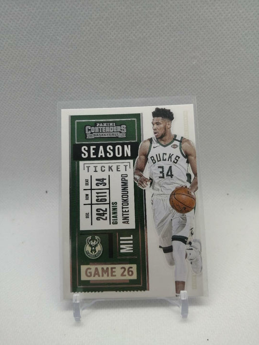 2020-21 Panini CONTENDERS BASKETBALL GIANNIS ANTETOKOUNMPO #99