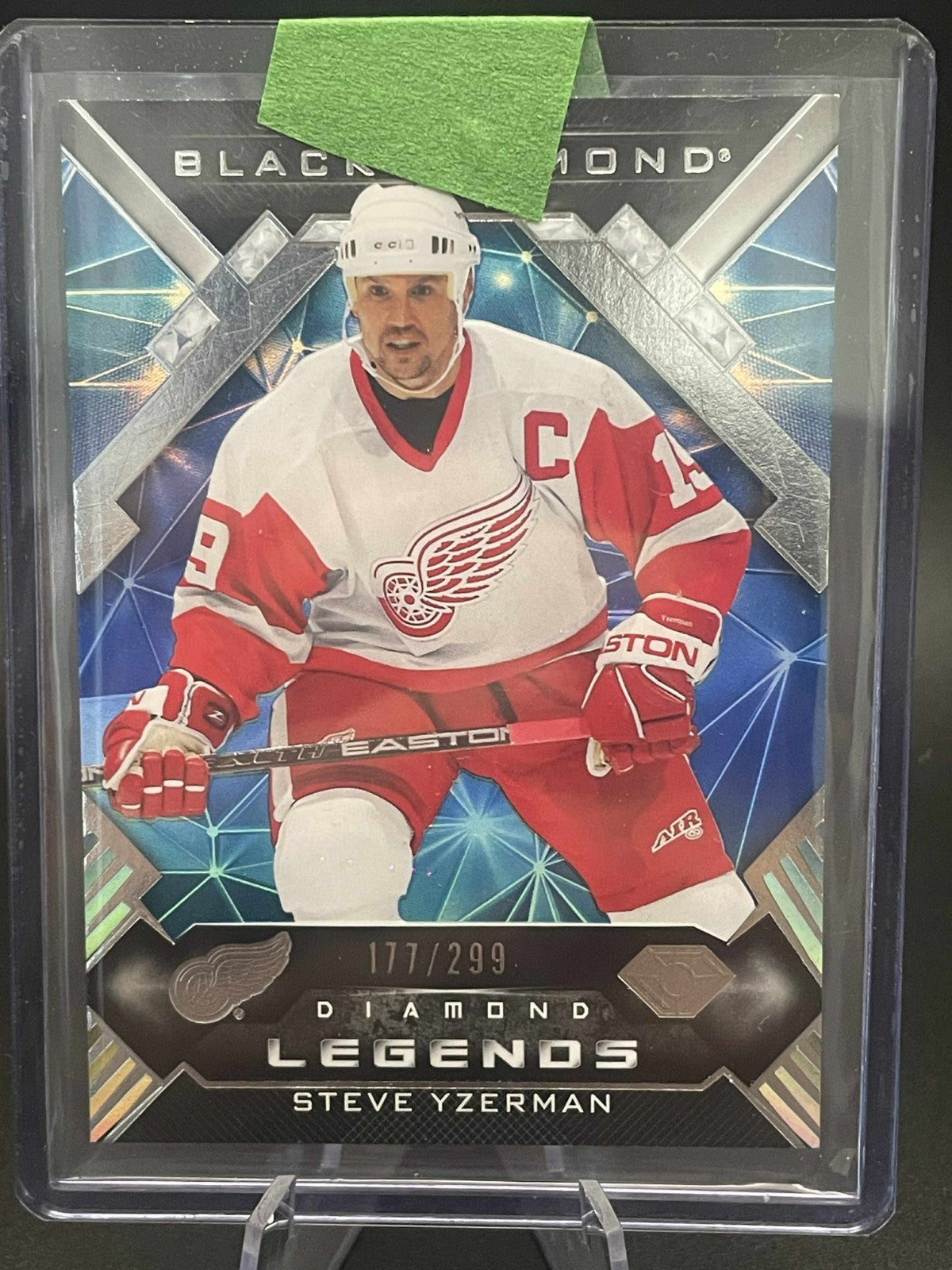STEVE YZERMAN. BLACK DIAMOND LEGENDS BDL-SY 2022-23 BLACK DIAMOND /299
