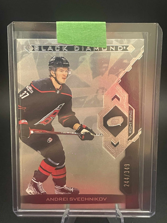 2022-23 UD Black Diamond Parallel Andrei Svechnikov /349 #BDB-AS Carolina