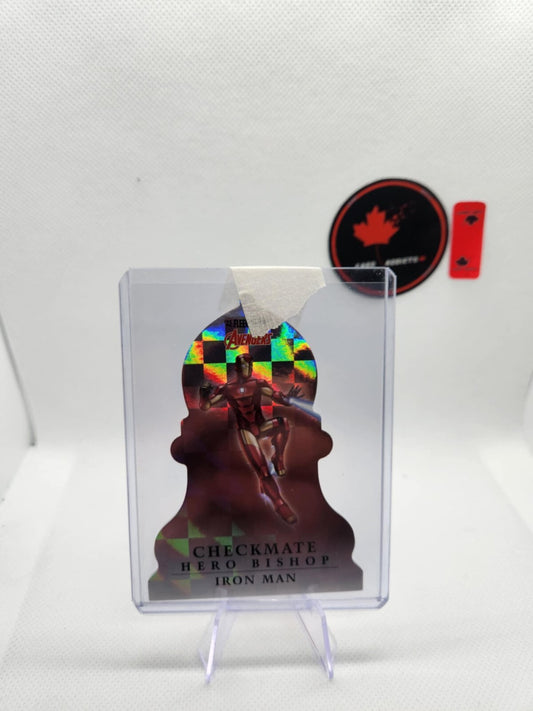 2022 Fleer Ultra Iron Man Checkmate Hero Bishop Die Cut # CP-13