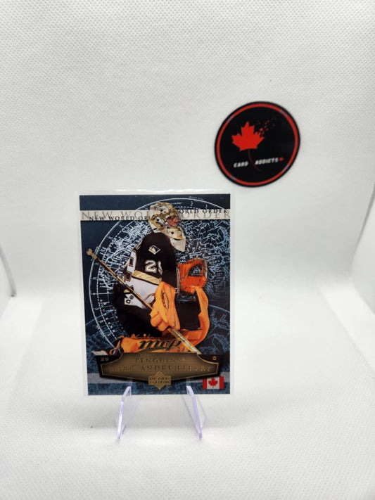 2007-08 Upper Deck MVP Marc-Andre Fleury Pittsburgh Penguins New World Order