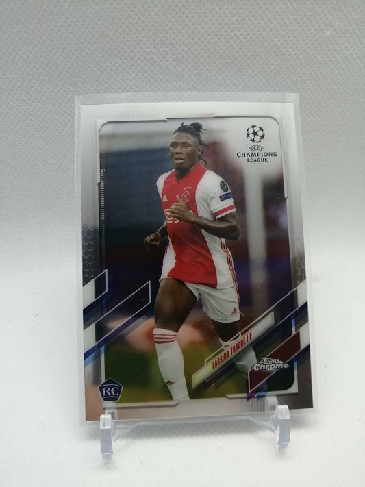 2020-21 Topps Chrome UEFA Champions League Lassina Traore RC Base
