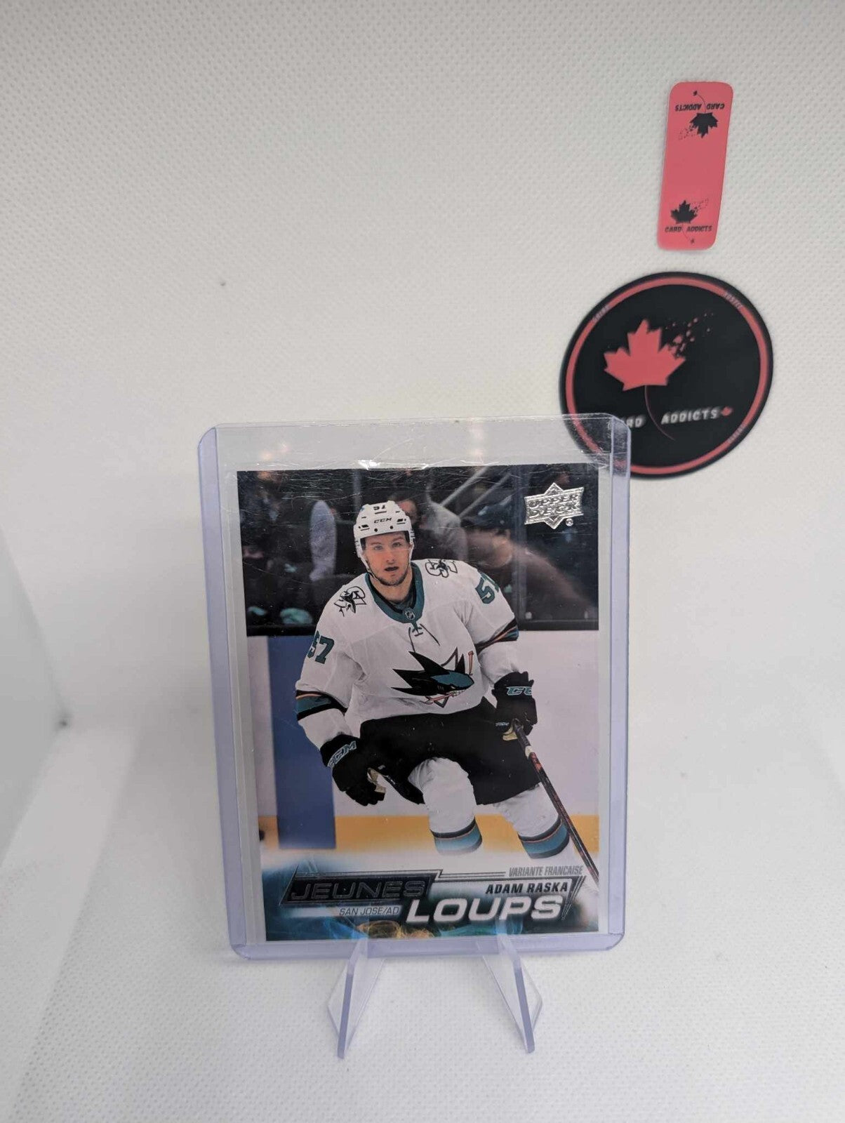 2022-23 Upper Deck Series 1 Adam Raska Jeunes Loups French Young Guns