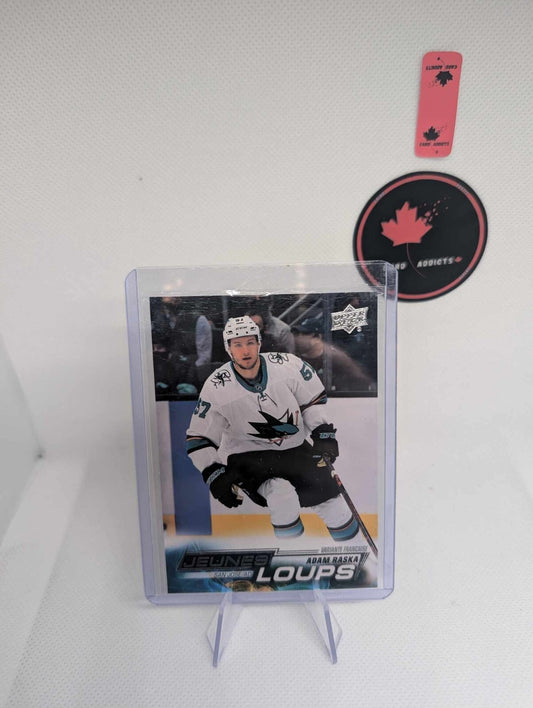 2022-23 Upper Deck Series 1 Adam Raska Jeunes Loups French Young Guns