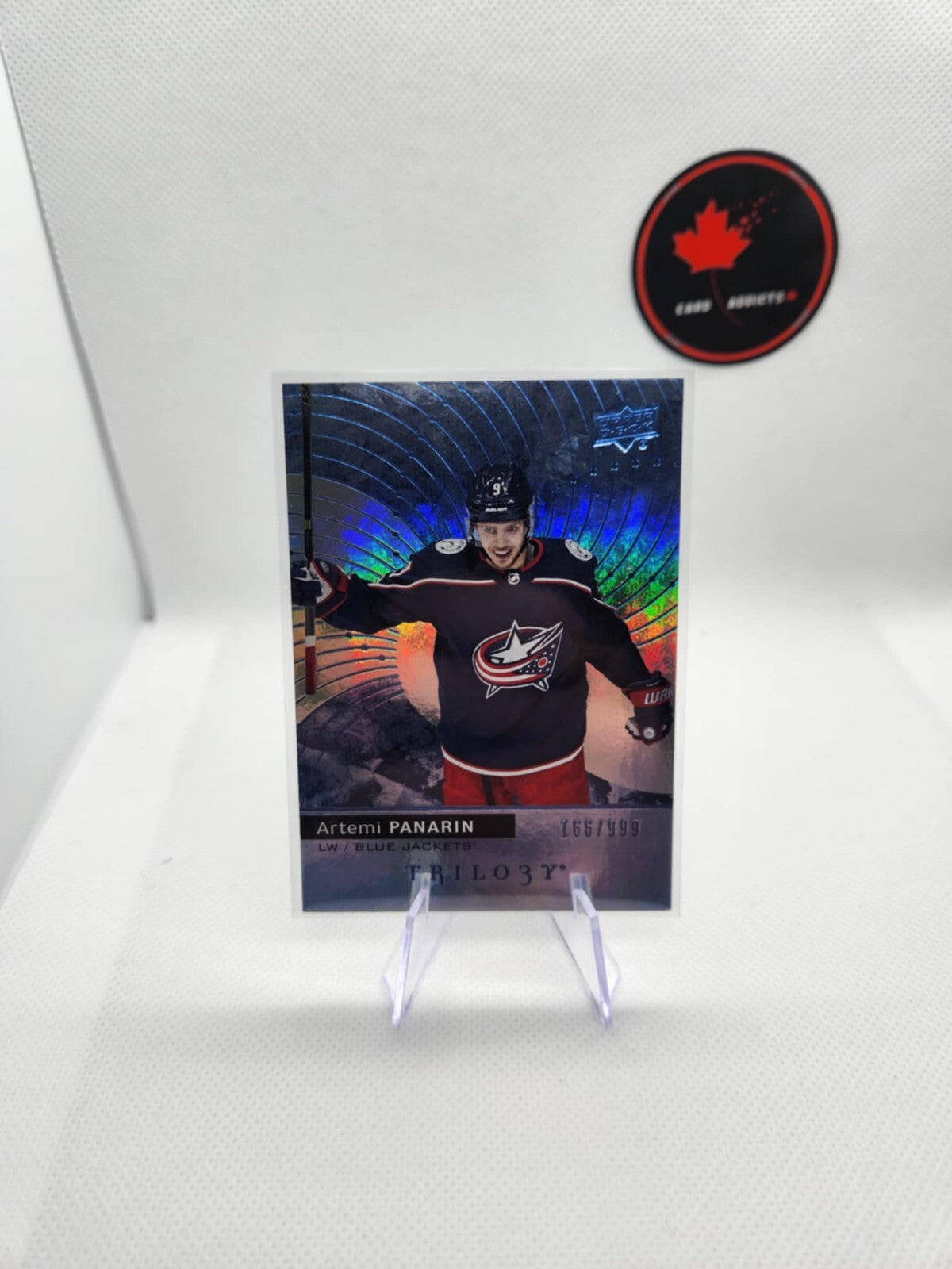 2017-18 Upper Deck Trilogy Blue Foil Artemi Panarin /999 #23