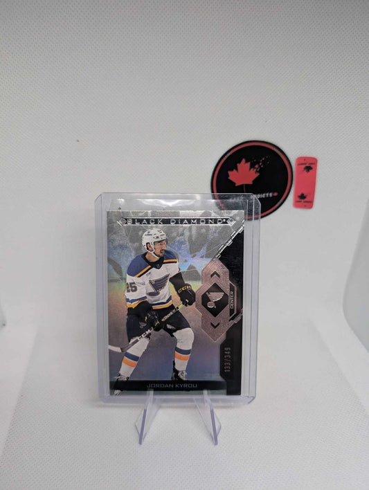 2022-23 Upper Deck Black Diamond Jordan Kyrou /349