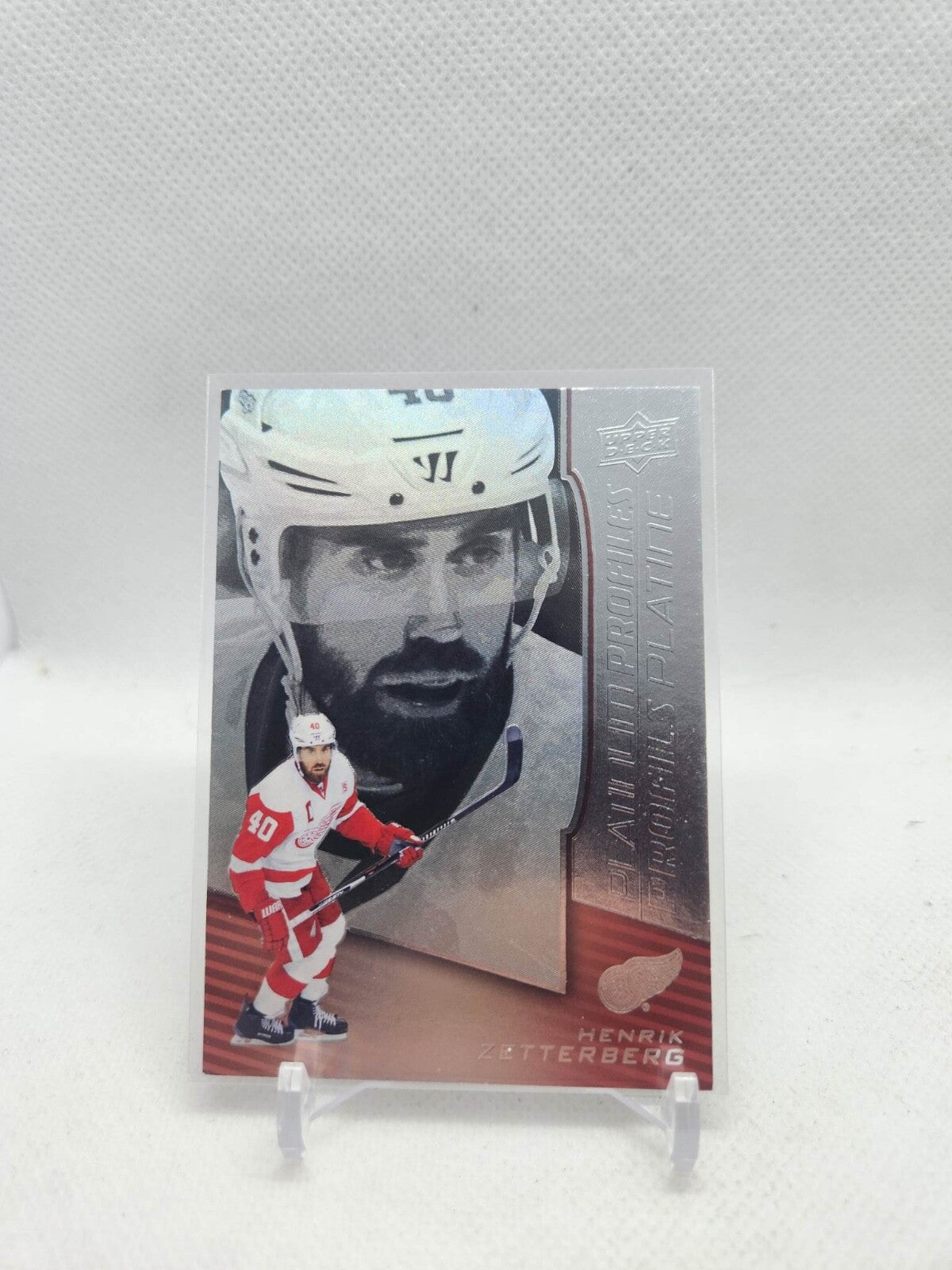 2017-18 Tim Hortons Platinum Profiles # PP-11 Henrik Zetterberg