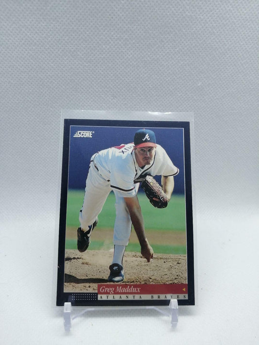 1994 Score Baseball #524 Greg Maddux