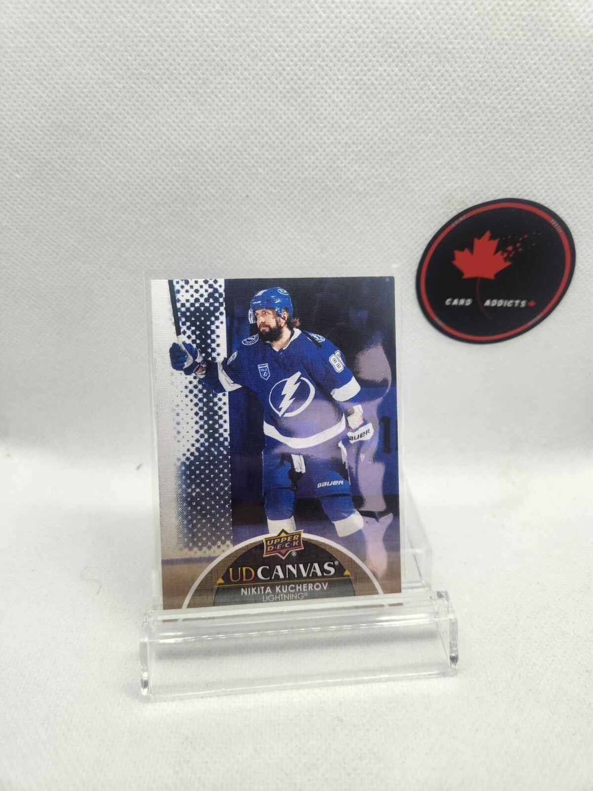 2021-22 Upper Deck Series 2 UD Canvas #C193 Nakita Kucherov Tampa Bay Lightning