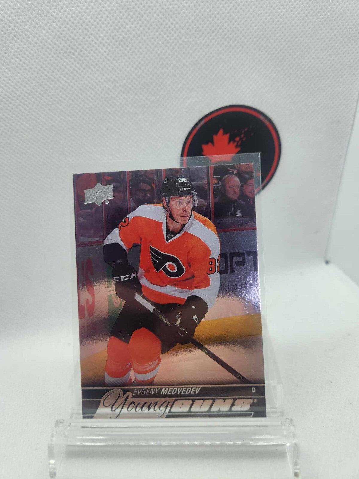2015-16 Upper Deck Young Guns Silver Foil Board Evgeny Medvedev #245 Rookie RC
