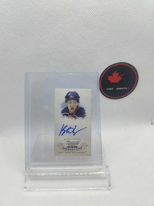Kyle Okposo 2008-09 Upper Deck Champ's Mini Signatures #CSKO