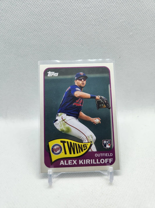 2021 Topps Series 2 ALEX KIRILLOFF-1965 Rookie Retro Redux #T65-30