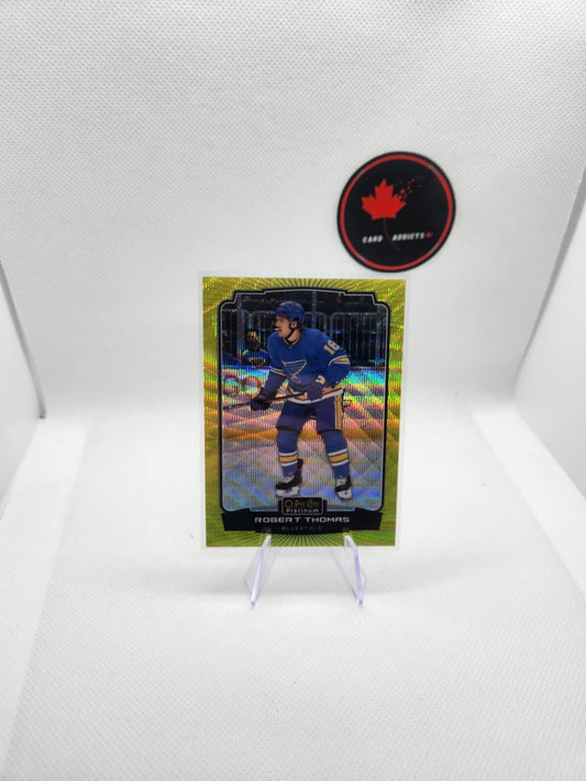 Robert Thomas Neon Yellow Surge 2022-23 O-Pee-Chee Platinum #156