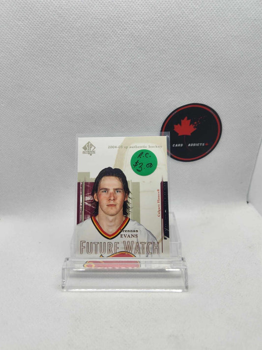 2004-05 SP AUTHENTIC FUTURE WATCH #92 BRENNAN EVANS
