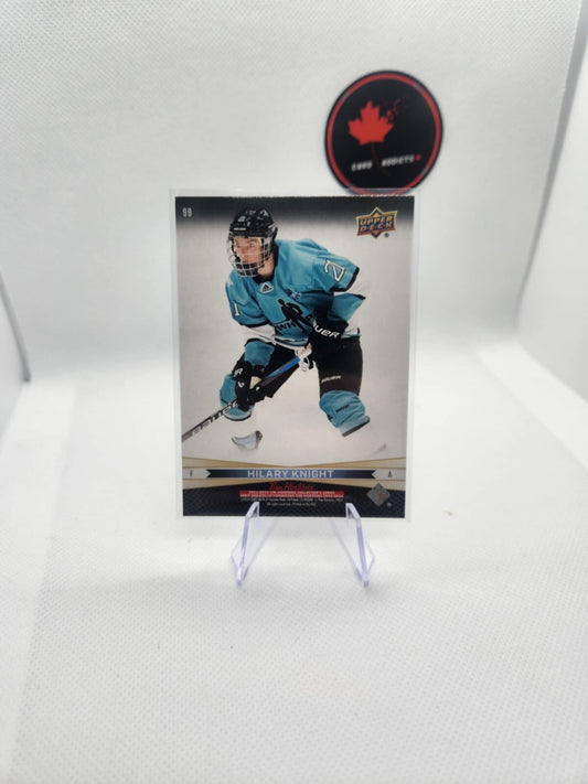 2023-24 UD Tim Hortons Duos Abby Roque/Hilary Knight #99