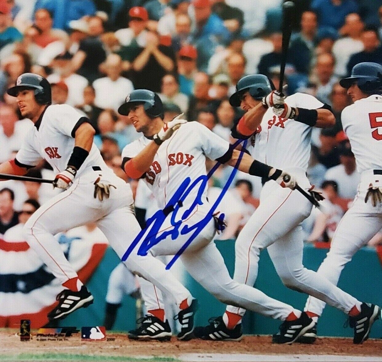 Nomar Garciaparra Autographed Signed 8x10 Photo ( Red Sox ) REPRINT