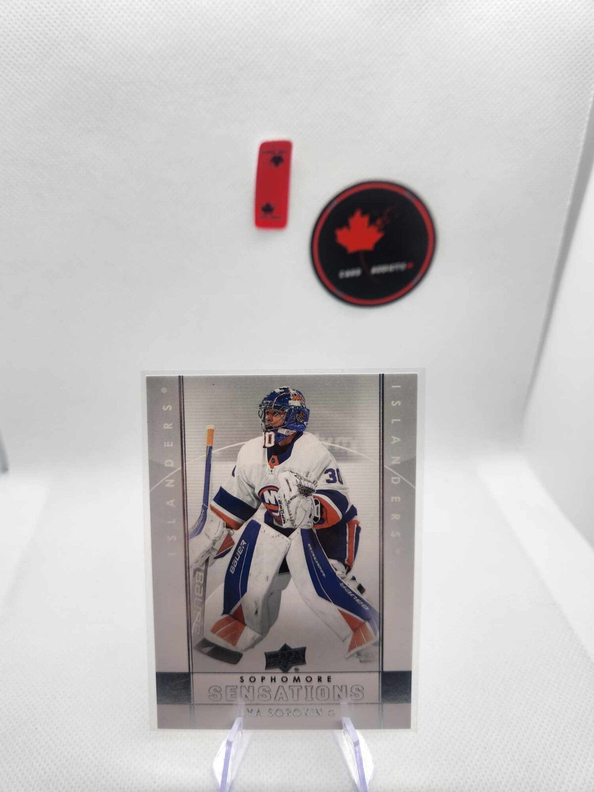 2021-22 Upper Deck UD Hockey Card Sophomore Sensations #SO-5 Ilya Sorokin