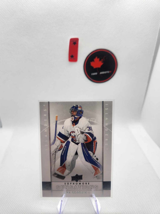 2021-22 Upper Deck UD Hockey Card Sophomore Sensations #SO-5 Ilya Sorokin