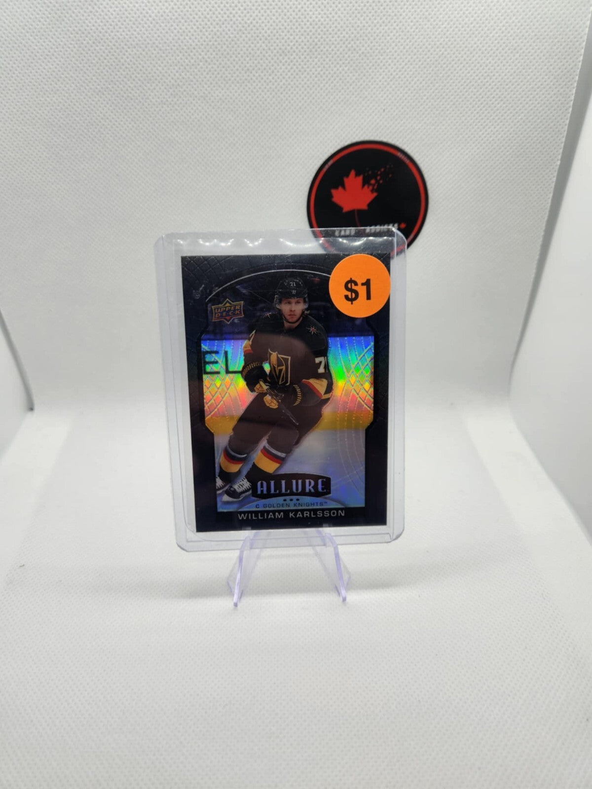 William Karlsson #24 - 2020-21 Allure - Base Black Rainbow