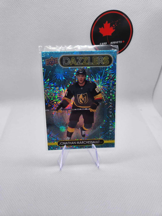 2021-22 UD SERIES 2 - JONATHAN MARCHESSAULT BLUE DAZZLERS #DZ-97 - VEGAS