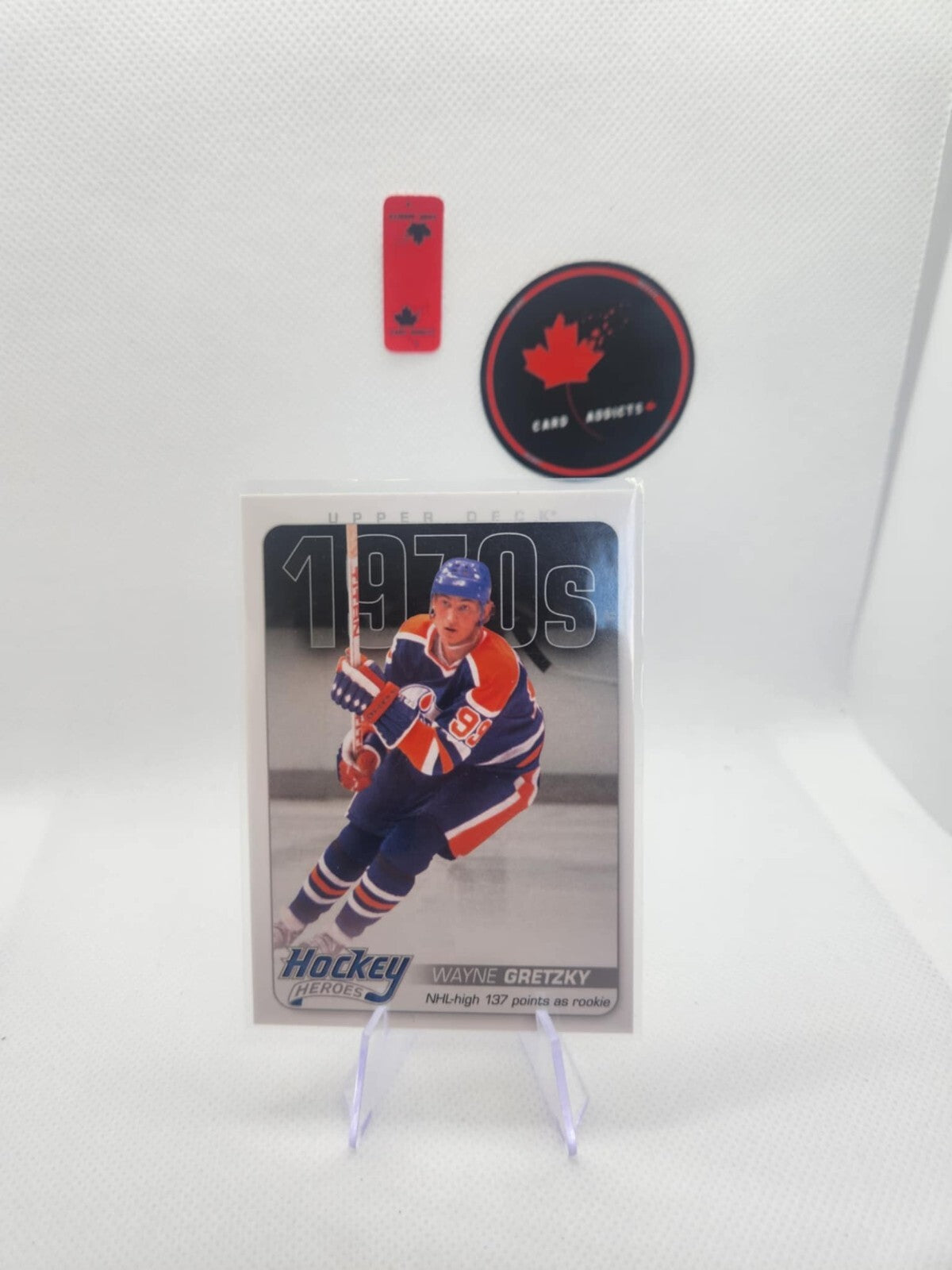 2012-13 Upper Deck Hockey Heroes Series 2 (2013-14 UD) Wayne Gretzky #HH40