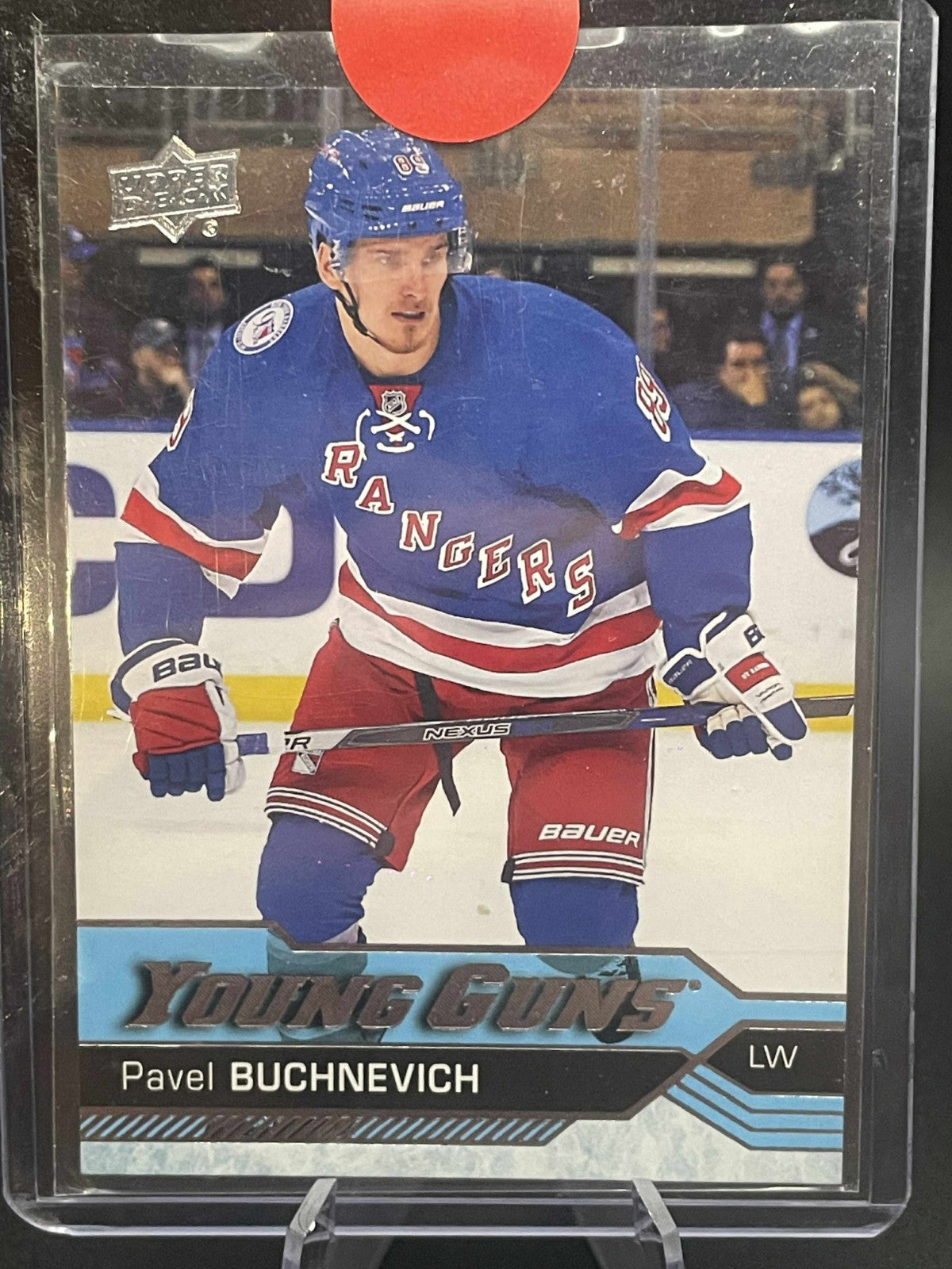 Pavel Buchnevich 2016-17 Upper Deck Series One Young Guns RC Card #227