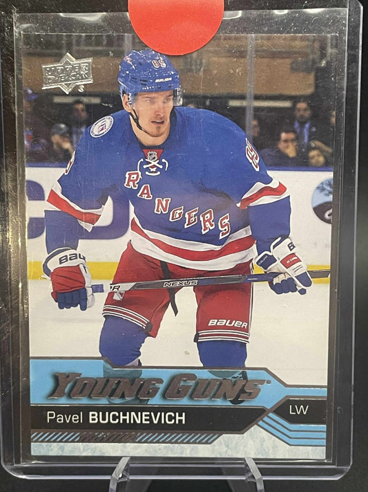 Pavel Buchnevich 2016-17 Upper Deck Series One Young Guns RC Card #227