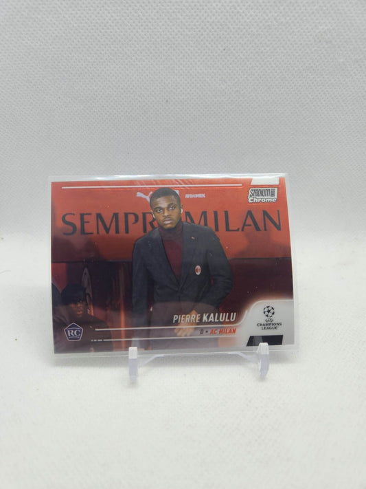 2021-22 TOPPS STADIUM CLUB CHROME PIERRE KALULU BASE ROOKIE CARD#20