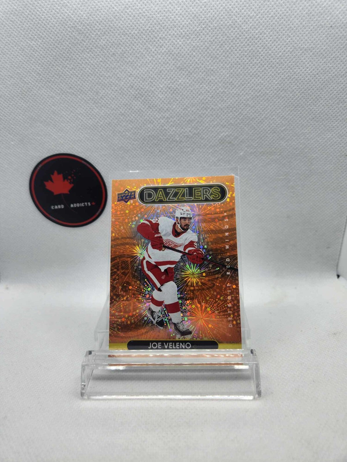 2021-22 Upper Deck Joe Poisono Rookie Dazzlers Orange #DZ-70 Detroit Red Wings