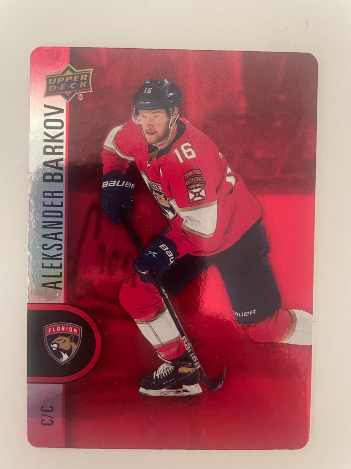 2022-23 Upper Deck Tim Hortons Red Die Cut #DC-37 Aleksander Barkov REF I