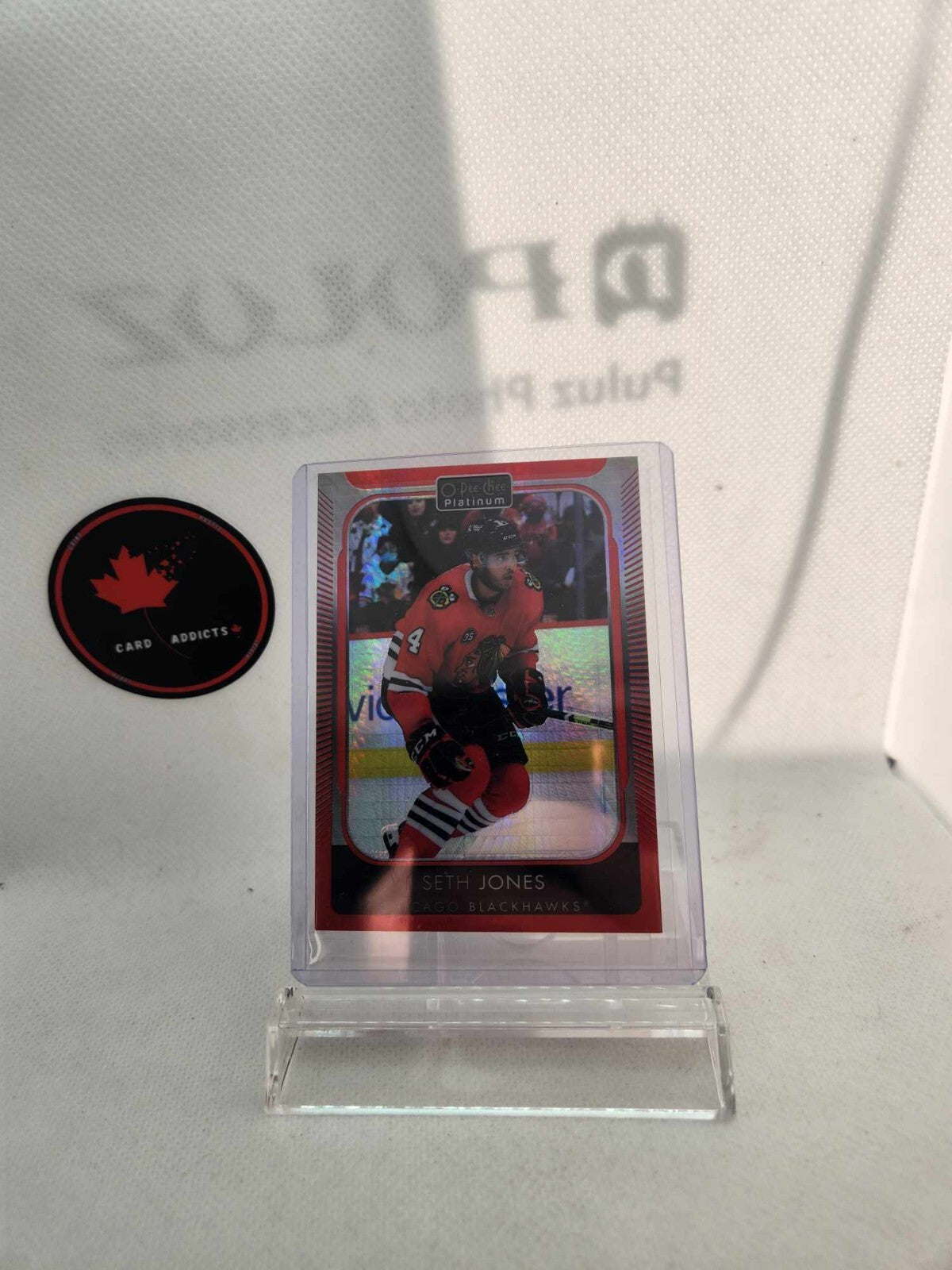 2021-22 UD OPC Platinum Seth Jones Red Prism /199 #179