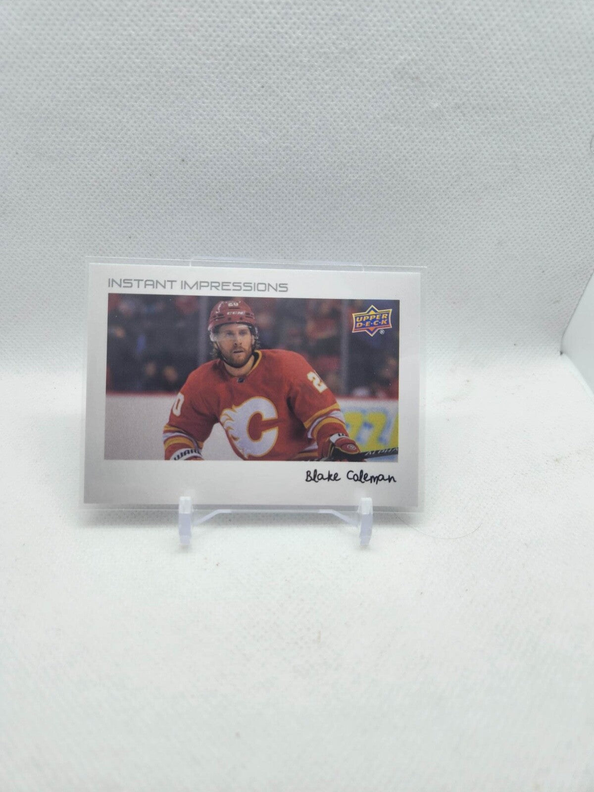 Blake Coleman 2022-23 Upper Deck Instant Impressions #PZ-30 Calgary Flames