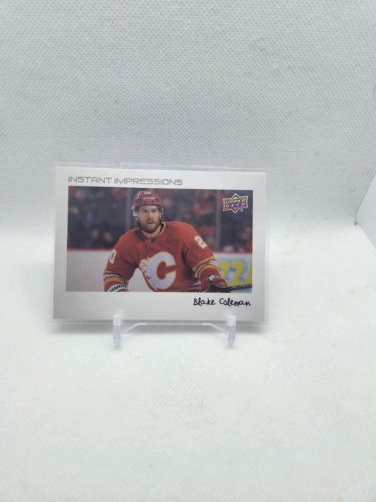 Blake Coleman 2022-23 Upper Deck Instant Impressions #PZ-30 Calgary Flames