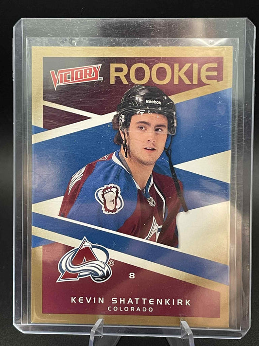 2010-11 Upper Deck Victory Kevin Shattenkirk Rookie Colorado Avalanche #301 Gold