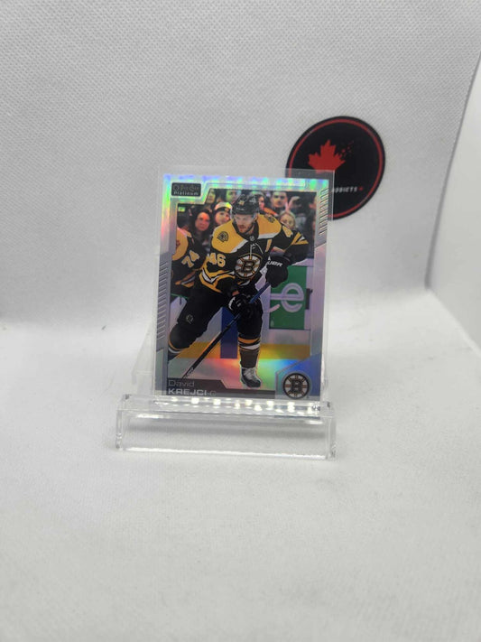 2020-21 O Pee Chee Platinum Rainbow David Krejci #77