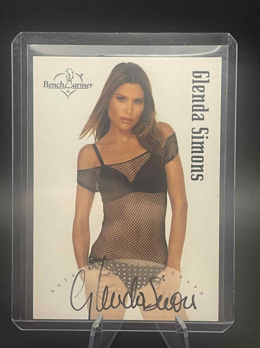 2003 Bench Warmer Hand-Signed Auto *GLENDA SIMONS