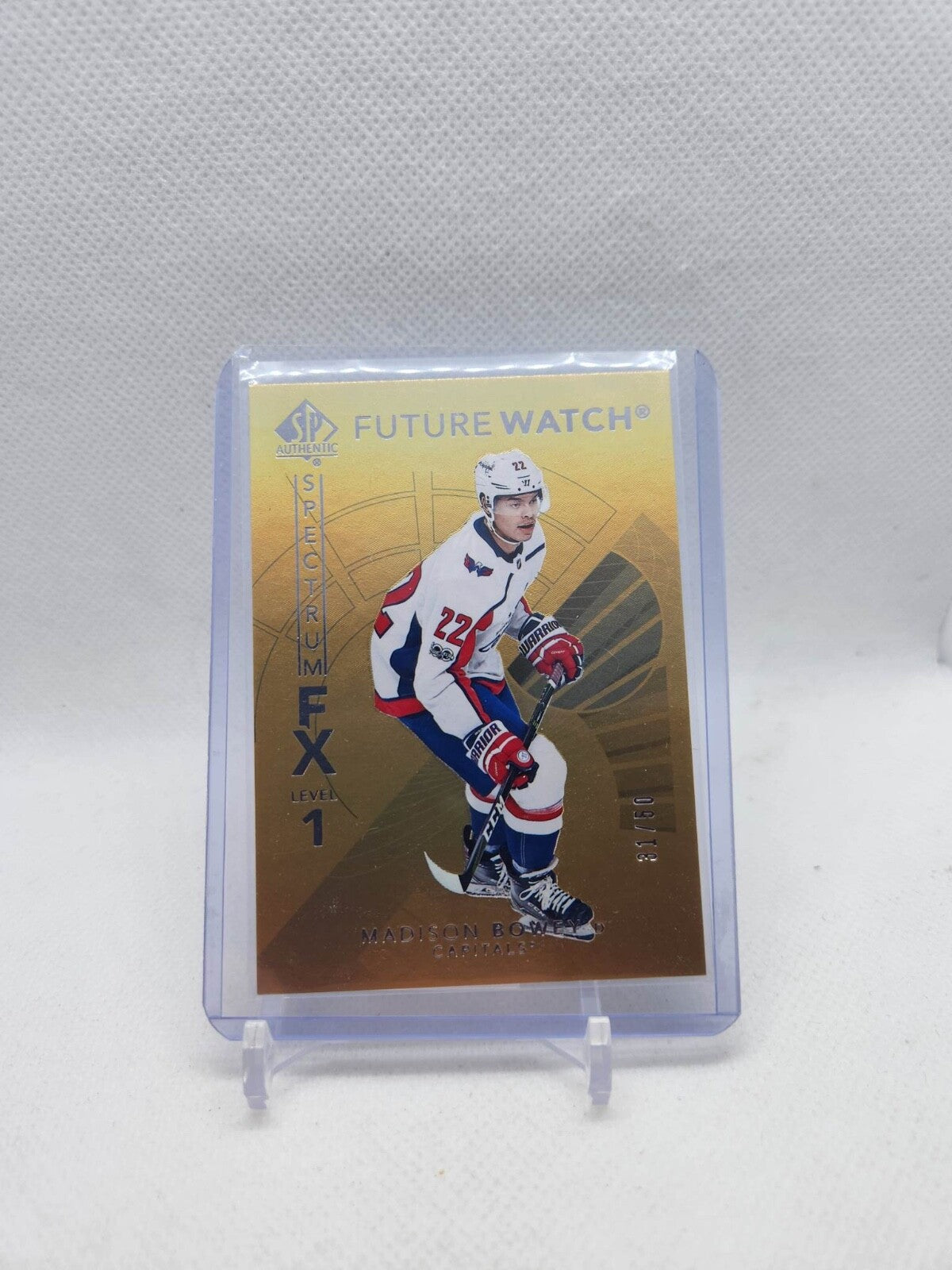 2017-18 UD SP Authentic Future Watch Spectrum FX #S-65 Madison Bowey