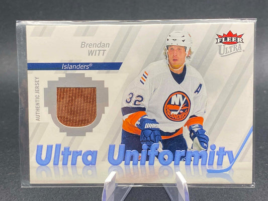 2007-08 Ultra Uniformity Brendan Witt New York Islanders #U-BW