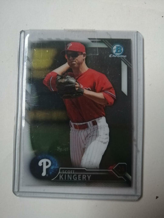 20162016 Bowman Chrome Draft Baseball Scott Kingery Philadelphia Phillies #BDC-1