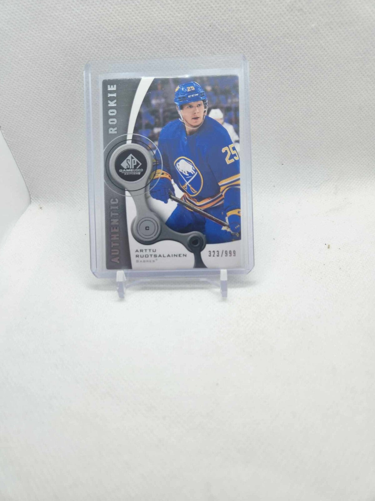 2021-22 SP Game Used Arttu Ruotsalainen Authentic Rookie /999