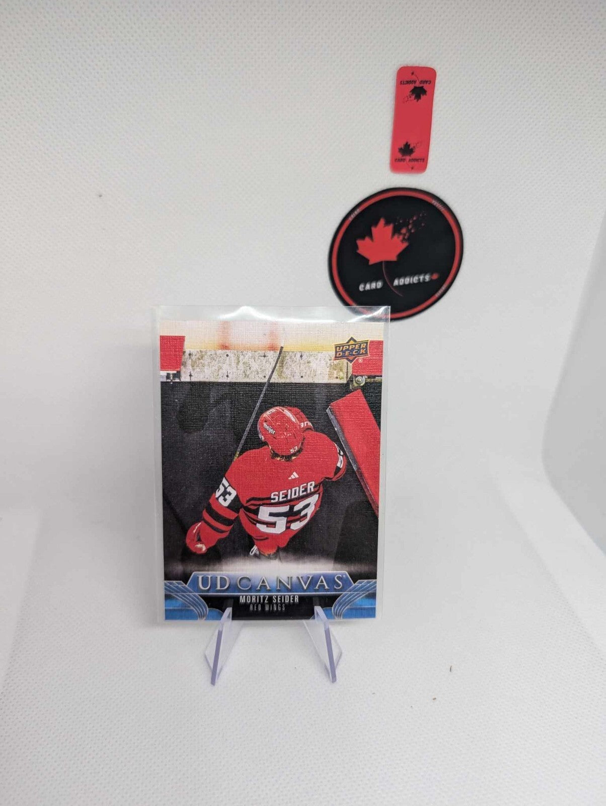 2023-24 Upper Deck UD Canvas #C151 Moritz Seider Detroit Red Wings