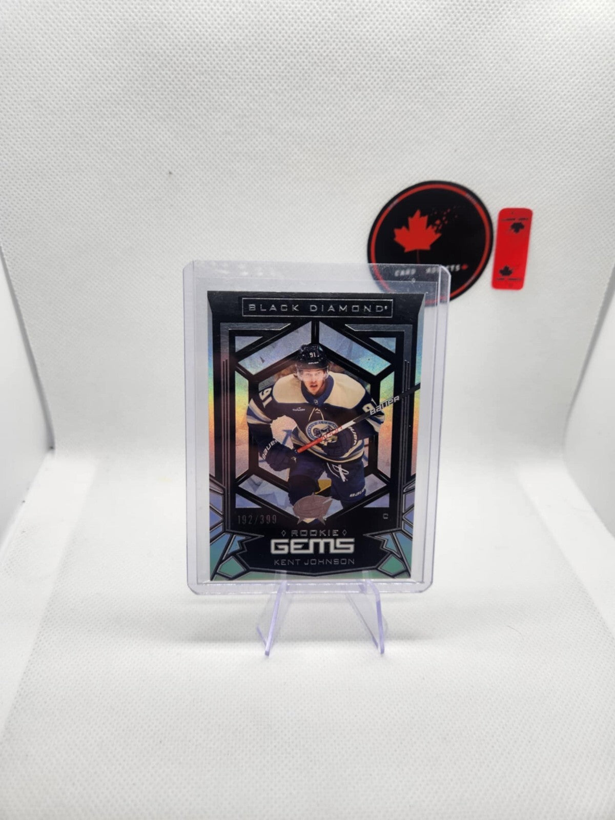 Kent Johnson Rookie Gems /399 - 2022/23 Black Diamond