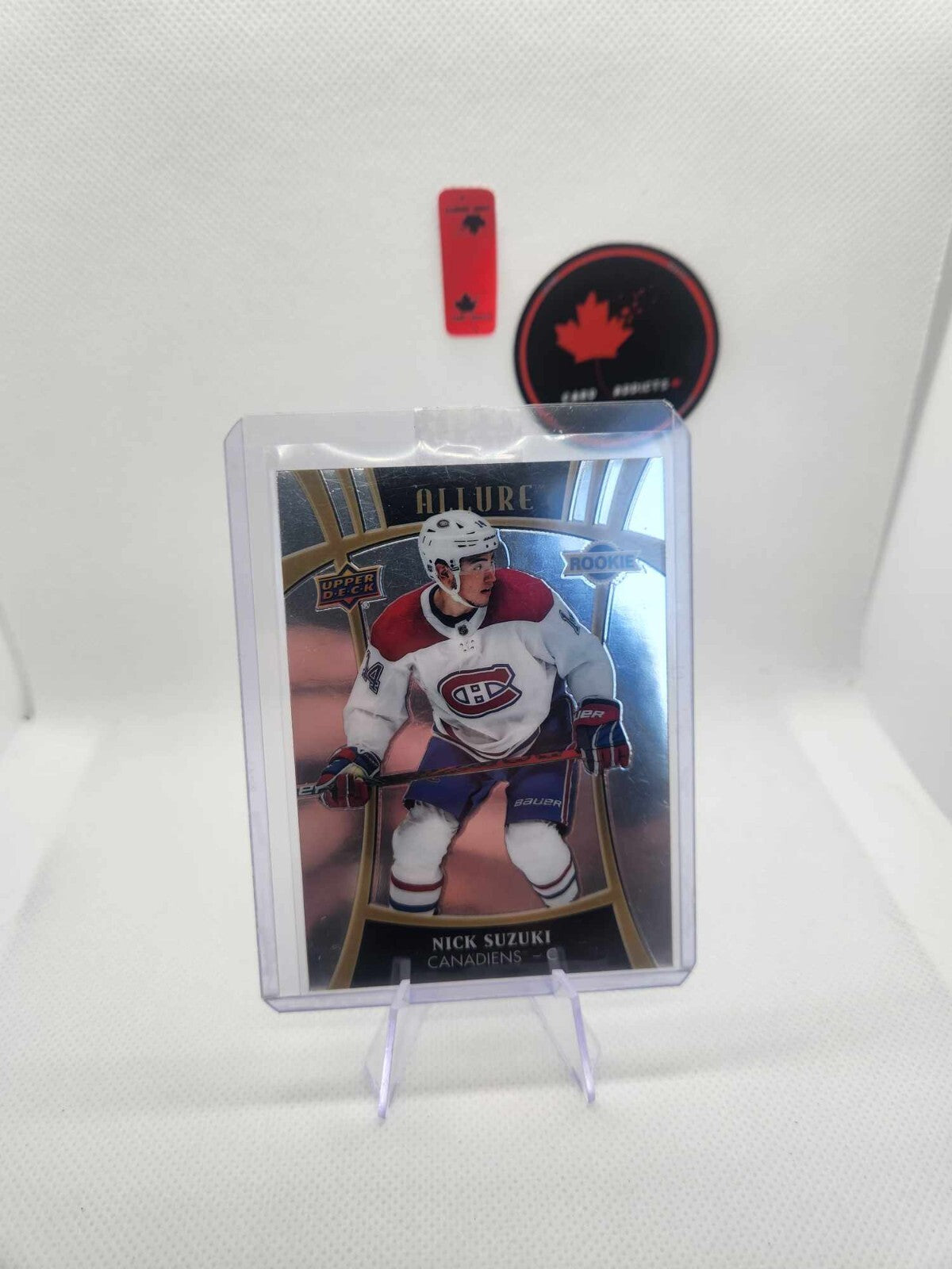 2019-20 UD Allure Rookie Photo Variation Nick Suzuki Montreal Canadiens