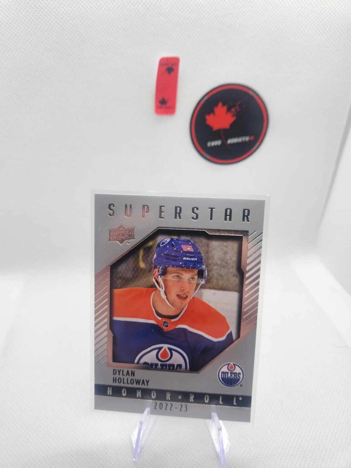 2022-23 Upper Deck Honor Roll Dylan Holloway Rookie #HR75 Edmonton Oilers