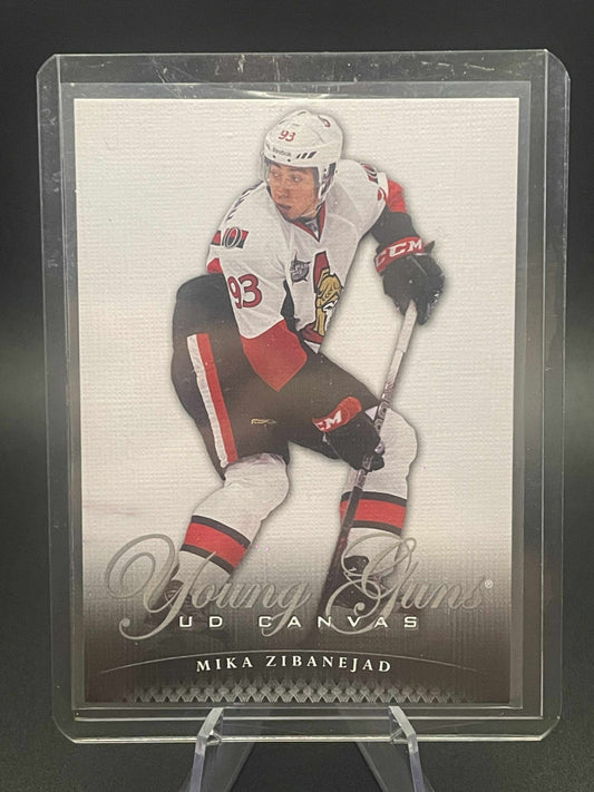Mika Zibanejad 2011-12 Upper Deck Young Guns Canvas