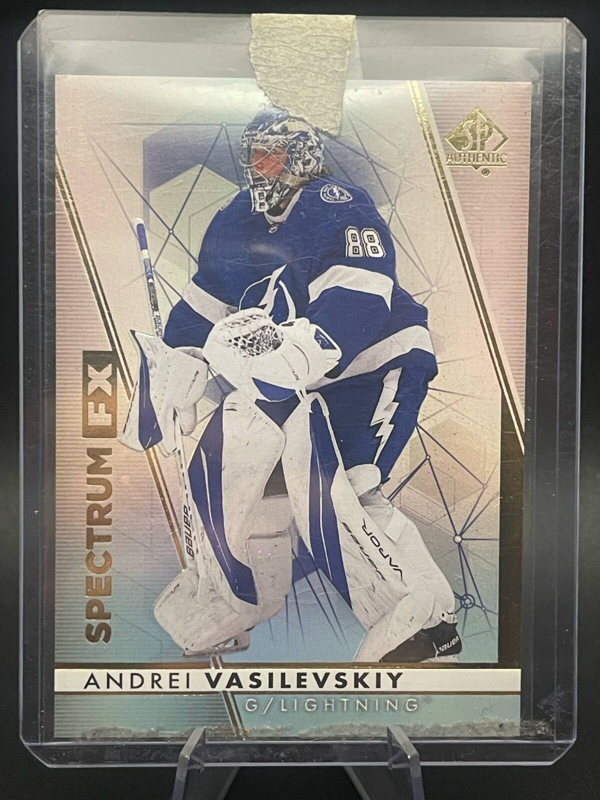 2022-23 SP Authentic Andrei VASILEVSKIY Spectrum FX - Bounty Unscratched