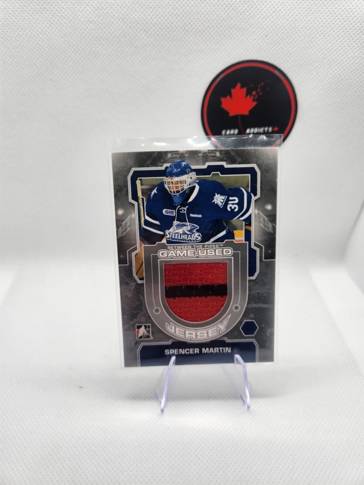 2012-13 ITG (Between the Pipes) "Top Prospects" Jersey # M-45 Spencer Martin!